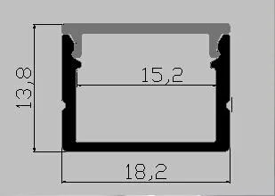 Zhongshan Manufacturer Linear Lighting Profile (MC-1914-B)