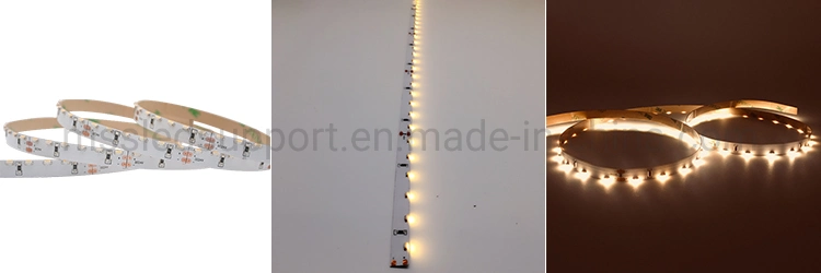 High Density 120 LEDs/Meter DC 24V SMD 2835 SMD 3014 Side Emitting Ultra Thin LED Strip