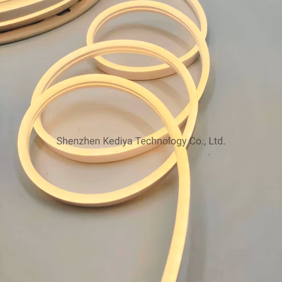スリム、超薄型、防水性、柔軟性に優れたシリコン製 LED カラフルなネオン ストリップ
